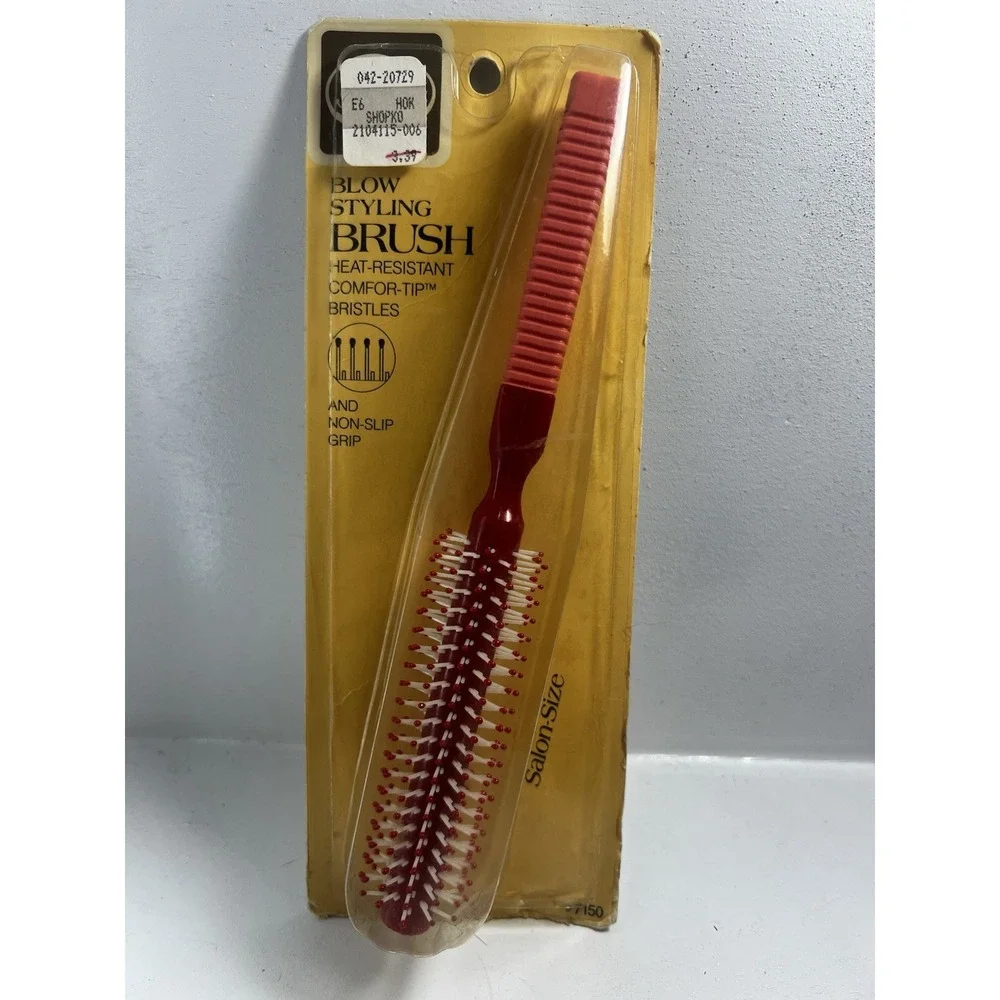 VINTAGE Goody Blow Styling Brush 7150 Heat Reaistance Comfort Tip Bristles